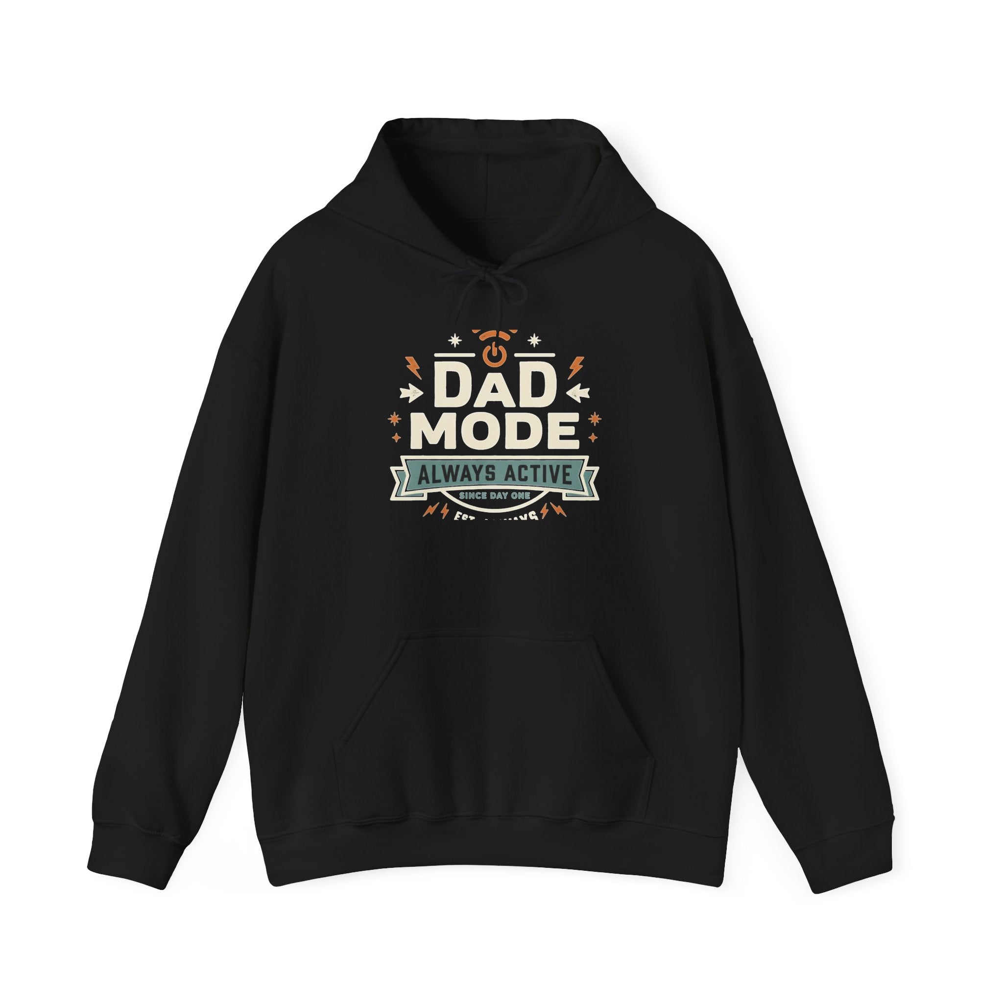 Dad Mode Hoodie — “Dad Mode Always Active” Graphic Pullover (Father’s Day Gift)