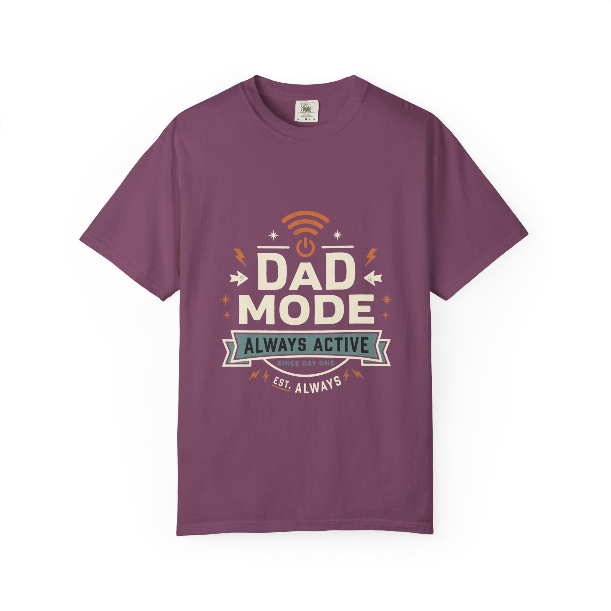 Dad Mode Always Active T-Shirt — Funny Father’s Day Tee