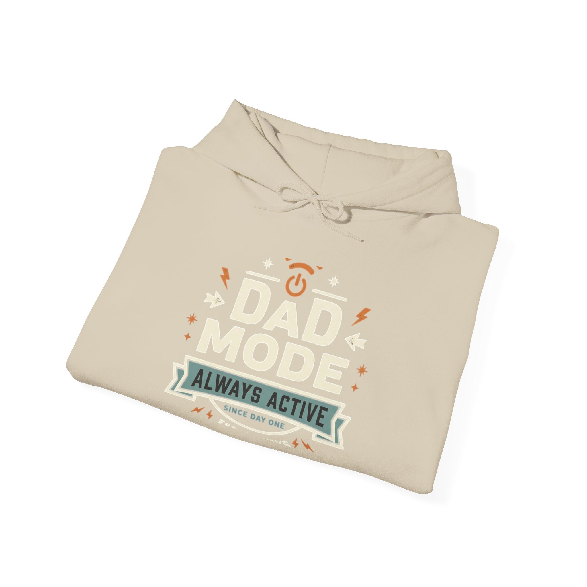 Dad Mode Hoodie — “Dad Mode Always Active” Graphic Pullover (Father’s Day Gift)