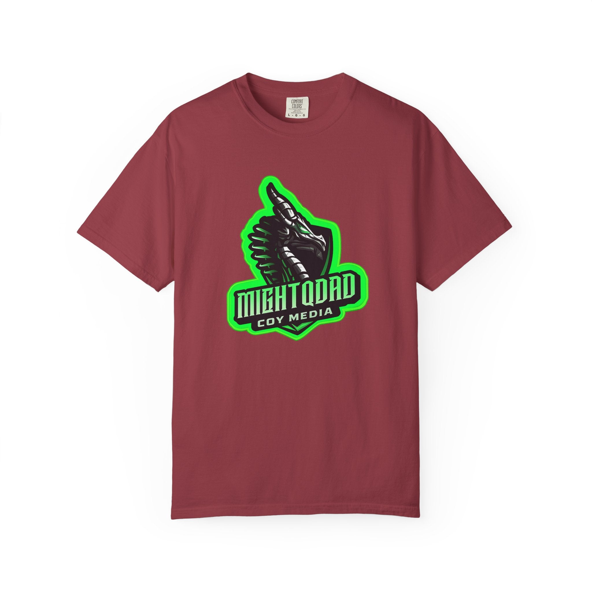 MIGHTYQGAMER Streamer Unisex Garment-Dyed T-shirt