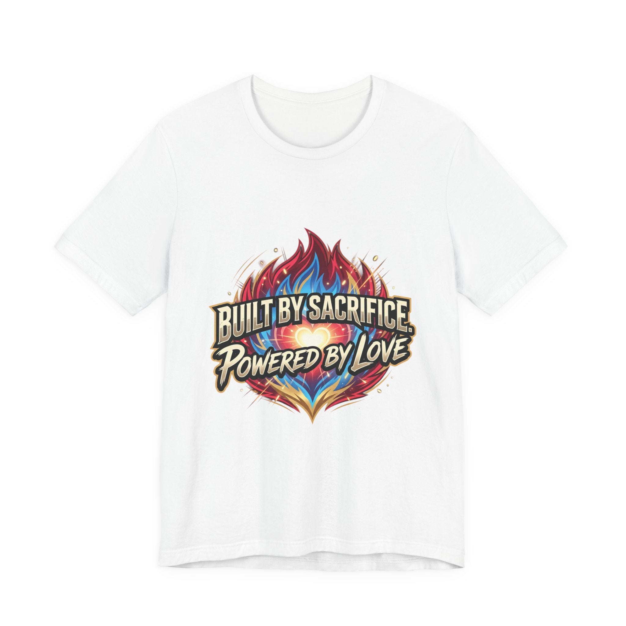 Built by Sacrifice, Powered by Love T‑Shirt