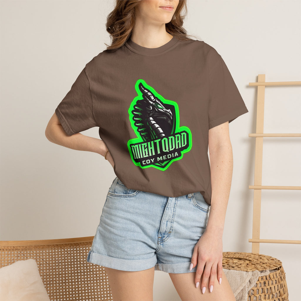 MIGHTYQGAMER Streamer Unisex Garment-Dyed T-shirt