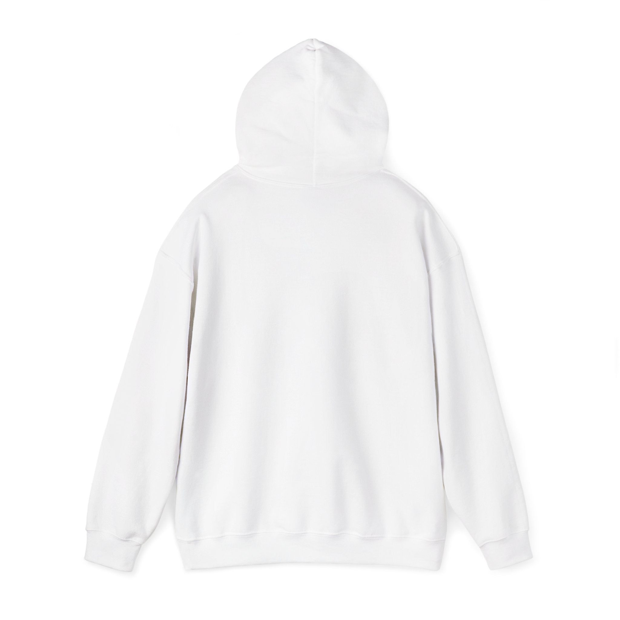 Hoodie — "Built by Sacrifice, Powered by Love" Colorful Inspirational Pullover
