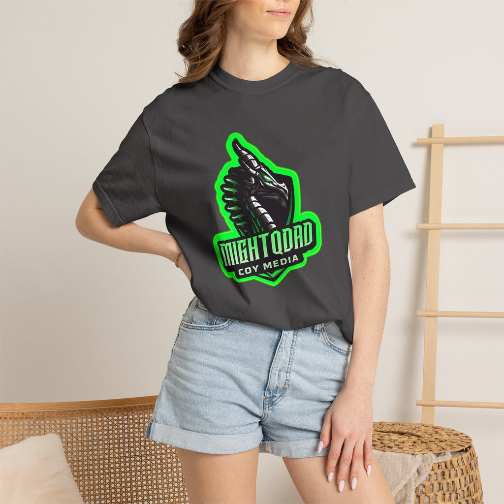 MIGHTYQGAMER Streamer Unisex Garment-Dyed T-shirt