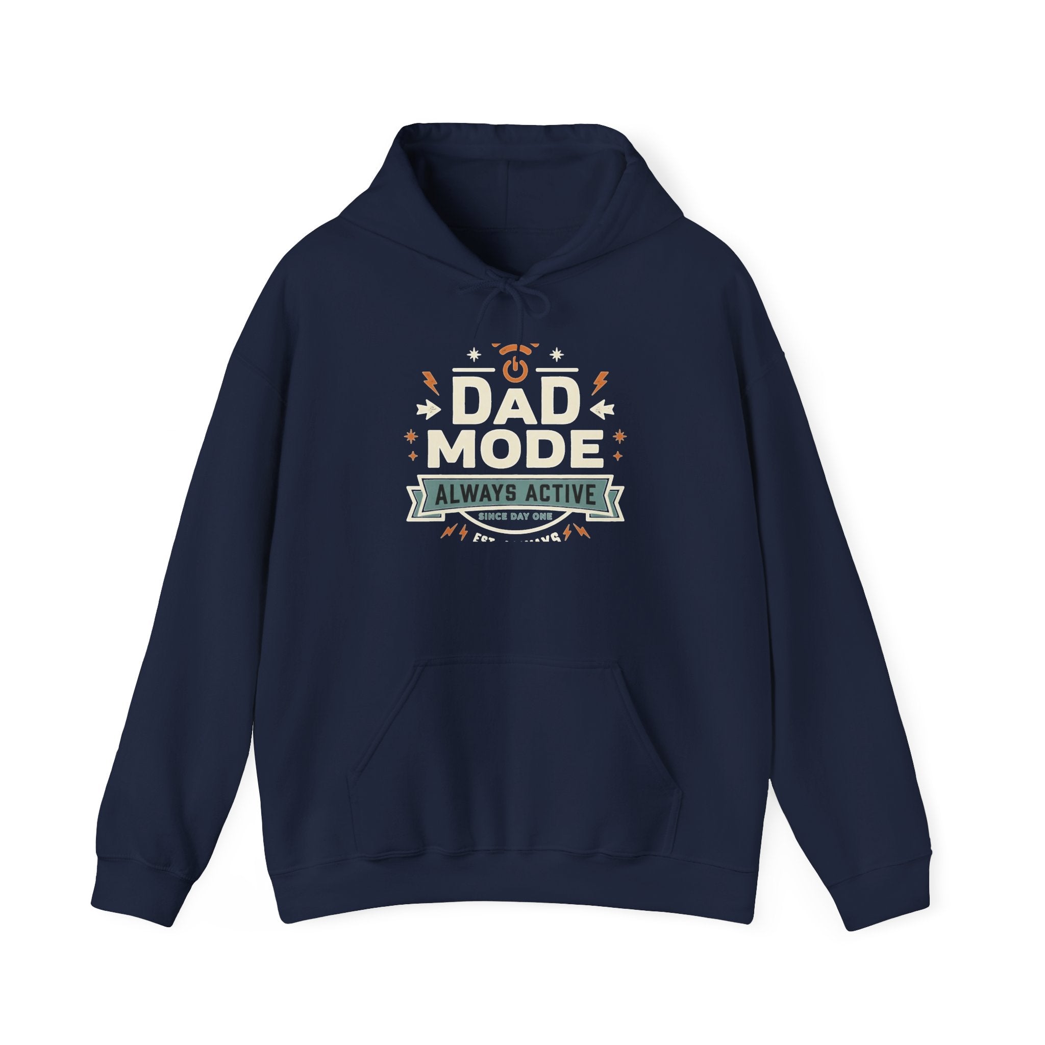 Dad Mode Hoodie — “Dad Mode Always Active” Graphic Pullover (Father’s Day Gift)
