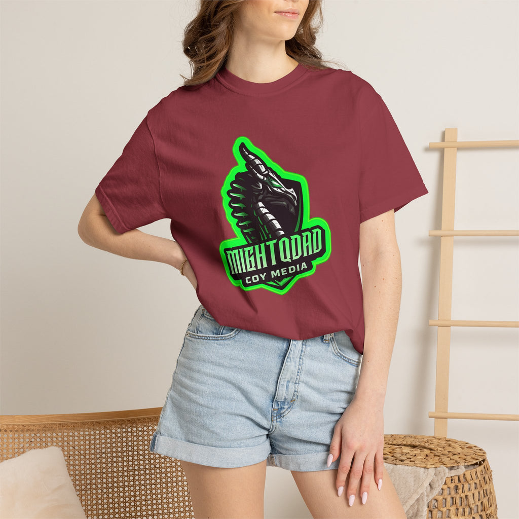 MIGHTYQGAMER Streamer Unisex Garment-Dyed T-shirt