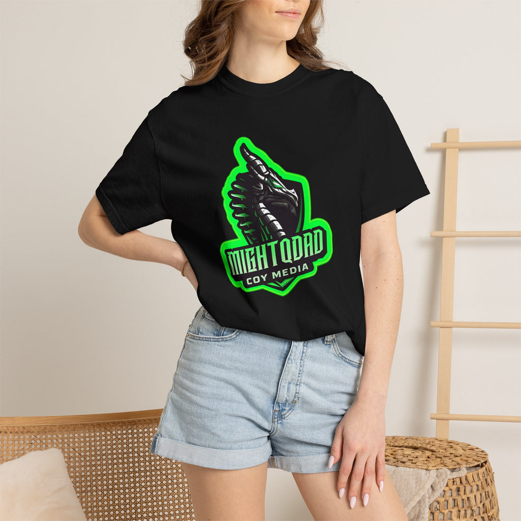 MIGHTYQGAMER Streamer Unisex Garment-Dyed T-shirt