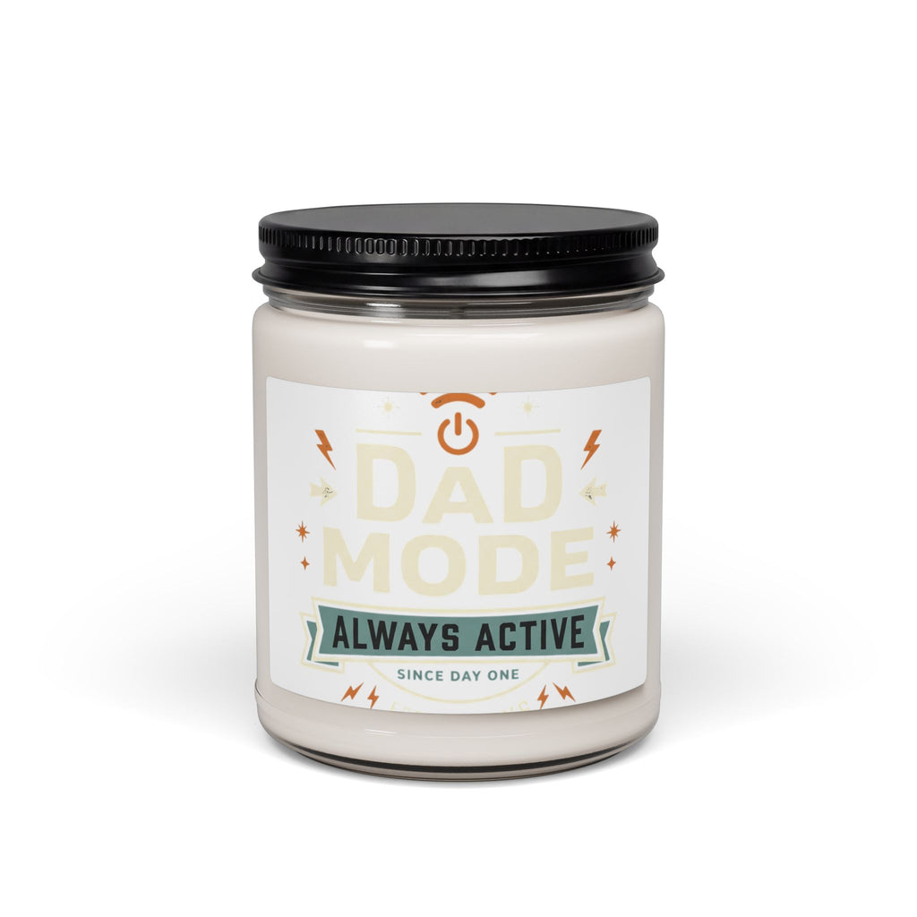 Dad Mode Soy Candle - 'Always Active' 9oz Scented Gift for New Dads