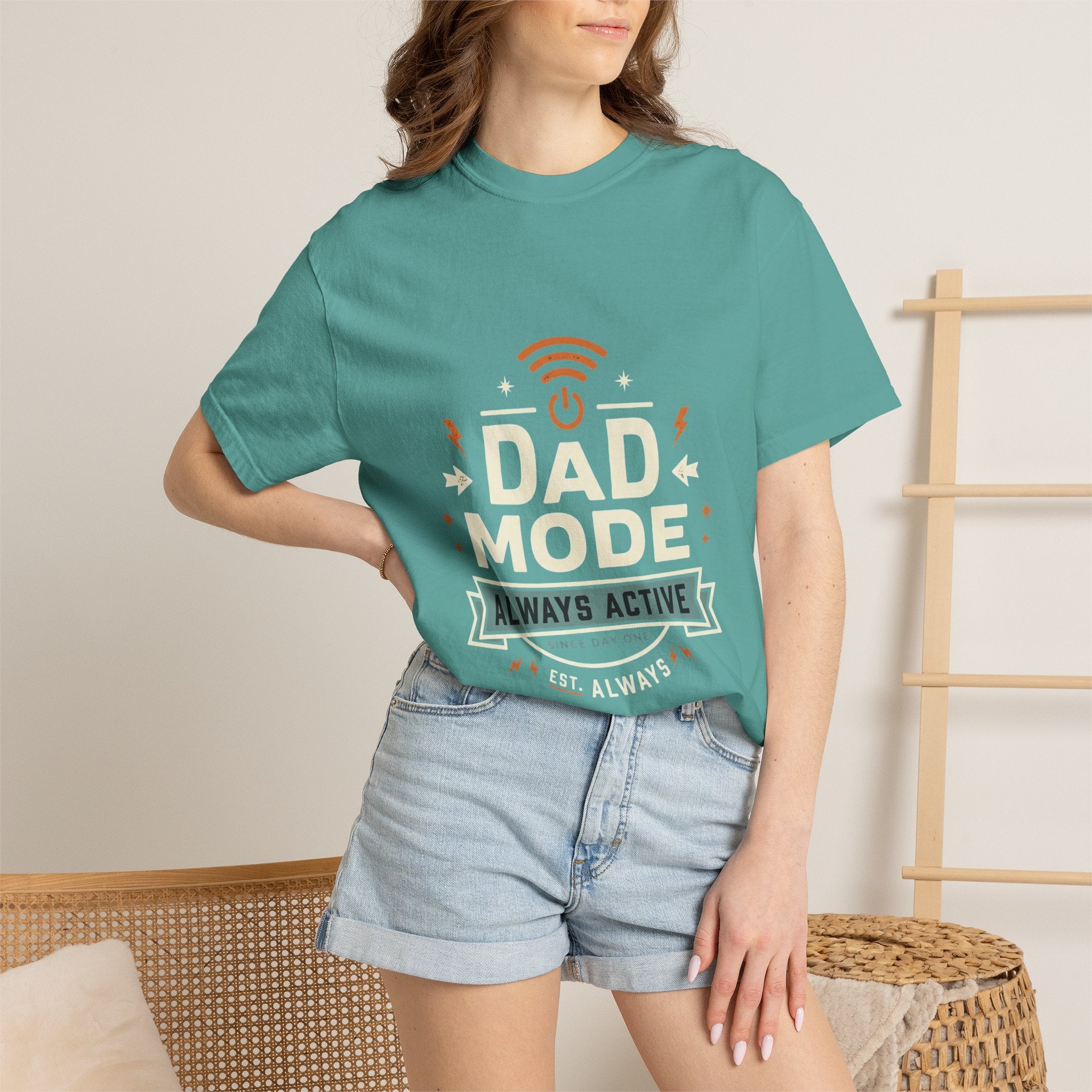 Dad Mode Always Active T-Shirt — Funny Father’s Day Tee