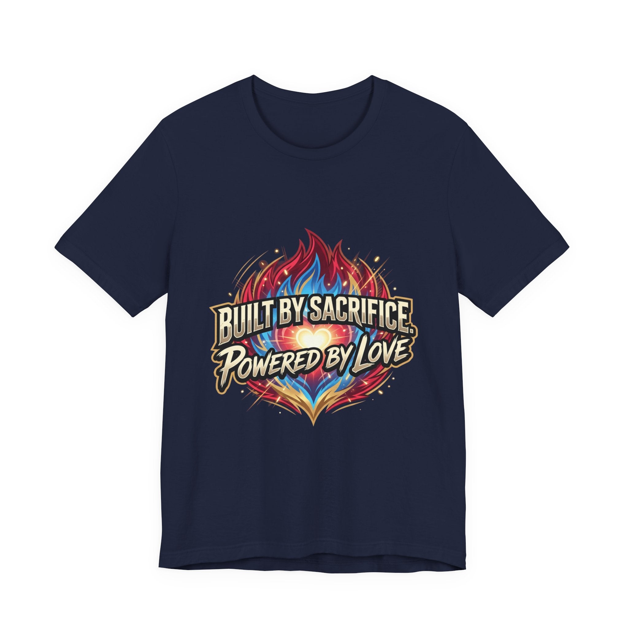 Built by Sacrifice, Powered by Love T‑Shirt