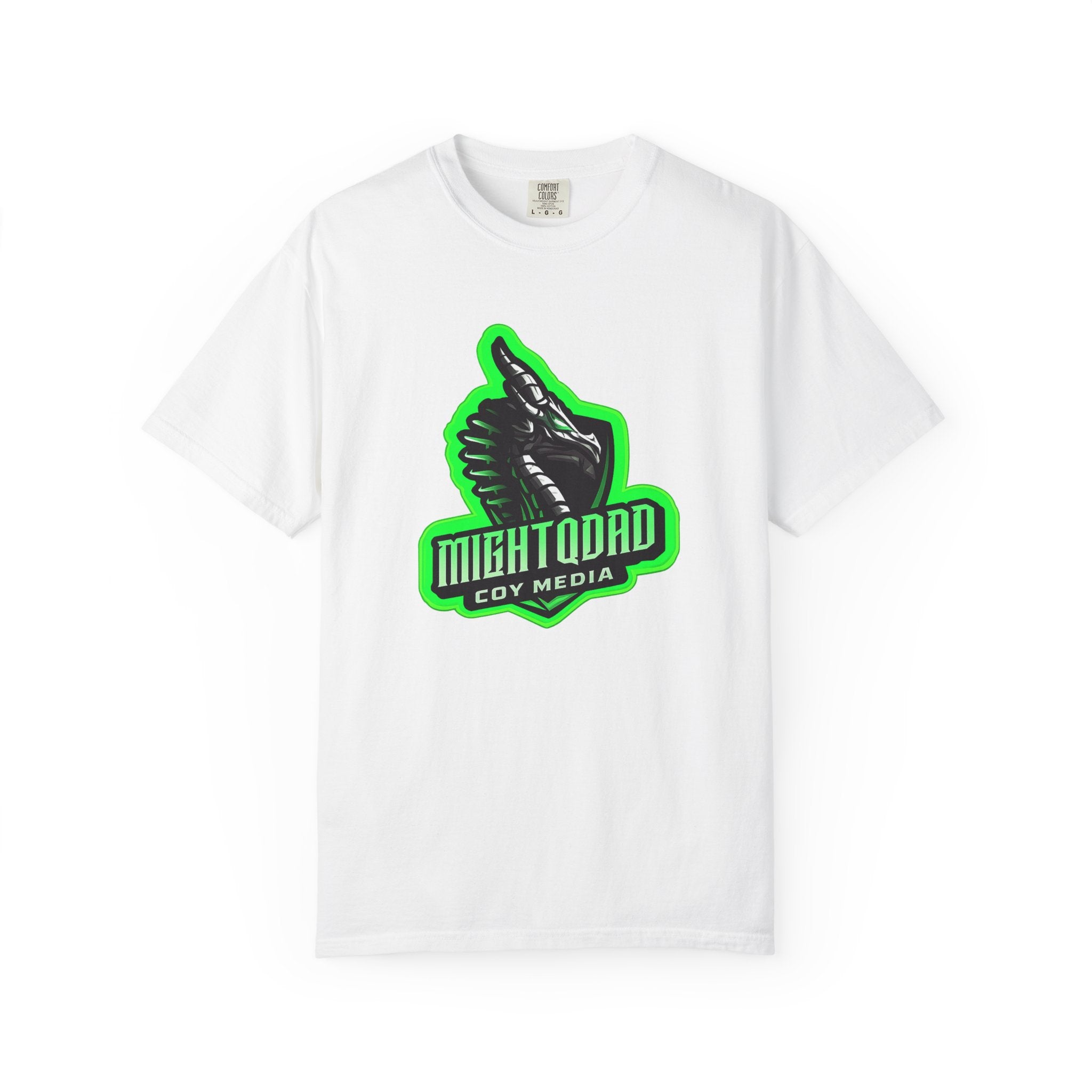 MIGHTYQGAMER Streamer Unisex Garment-Dyed T-shirt