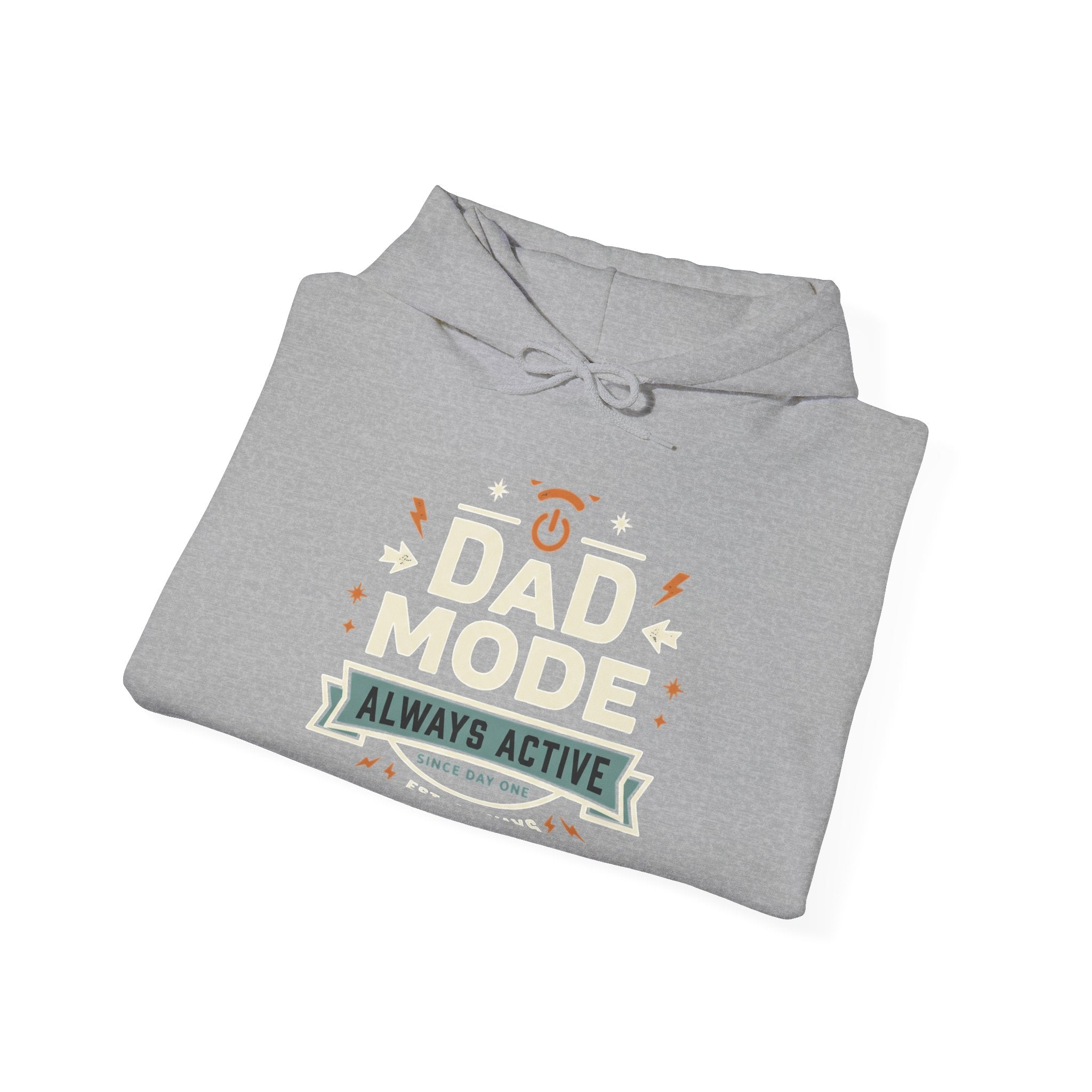 Dad Mode Hoodie — “Dad Mode Always Active” Graphic Pullover (Father’s Day Gift)