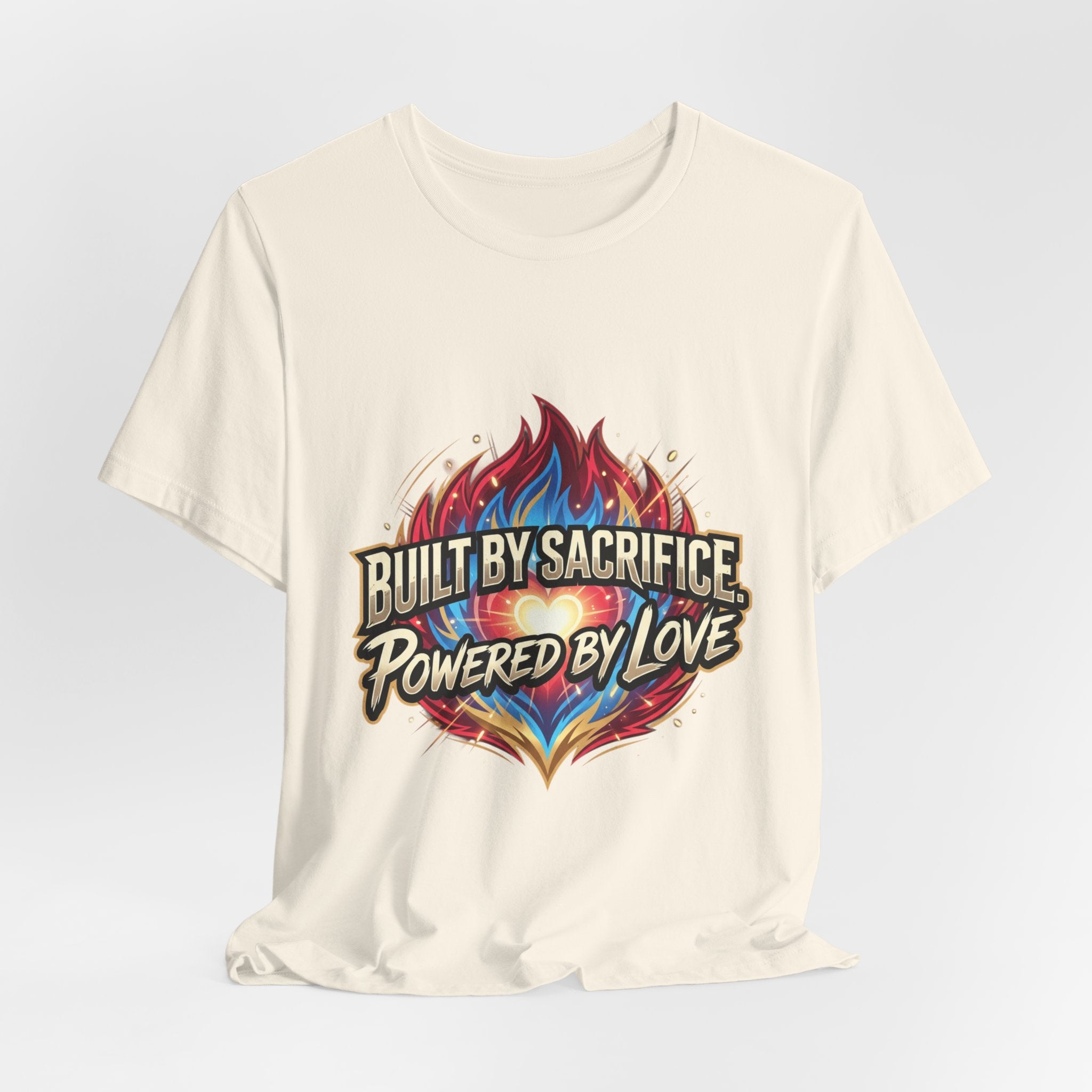 Built by Sacrifice, Powered by Love T‑Shirt