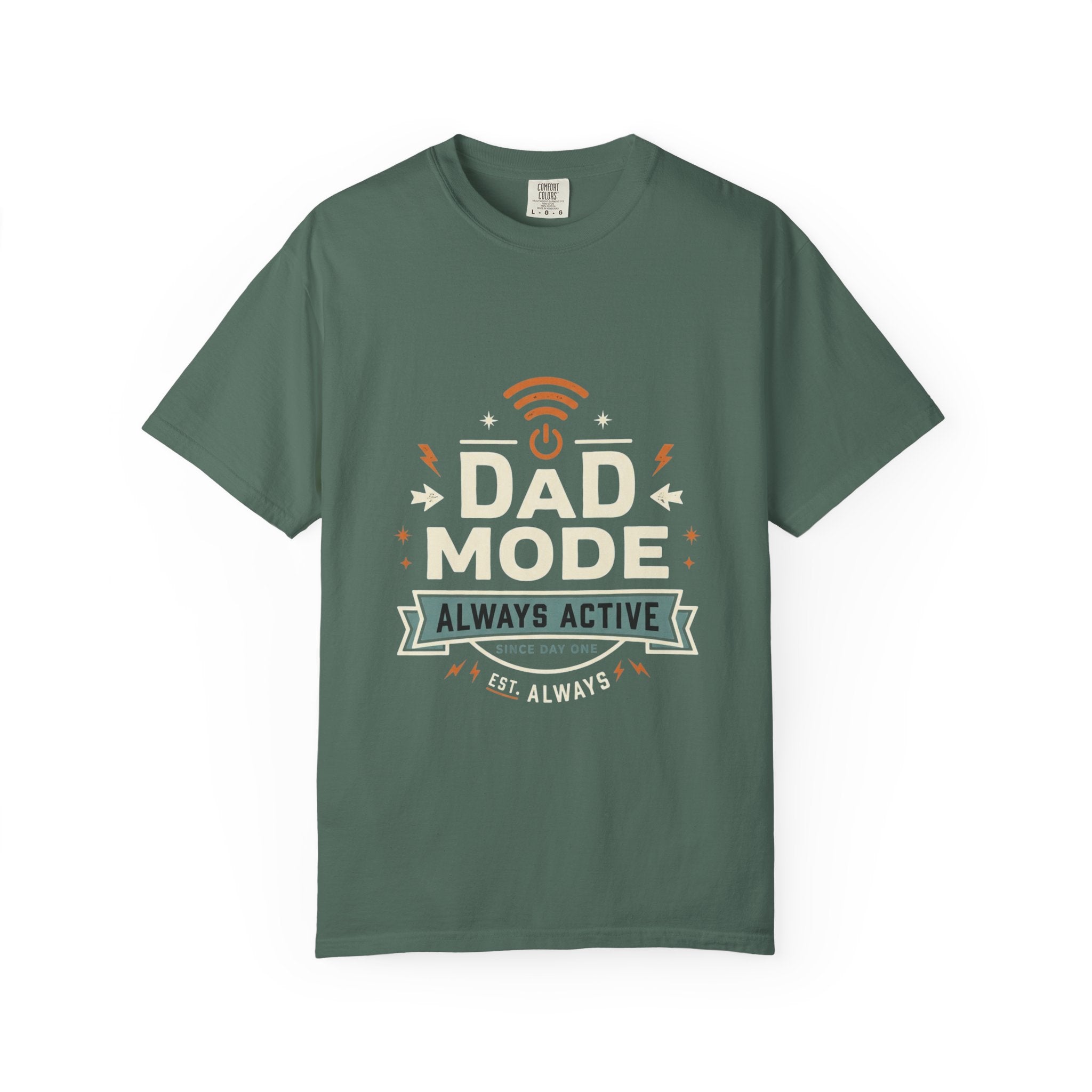 Dad Mode Always Active T-Shirt — Funny Father’s Day Tee
