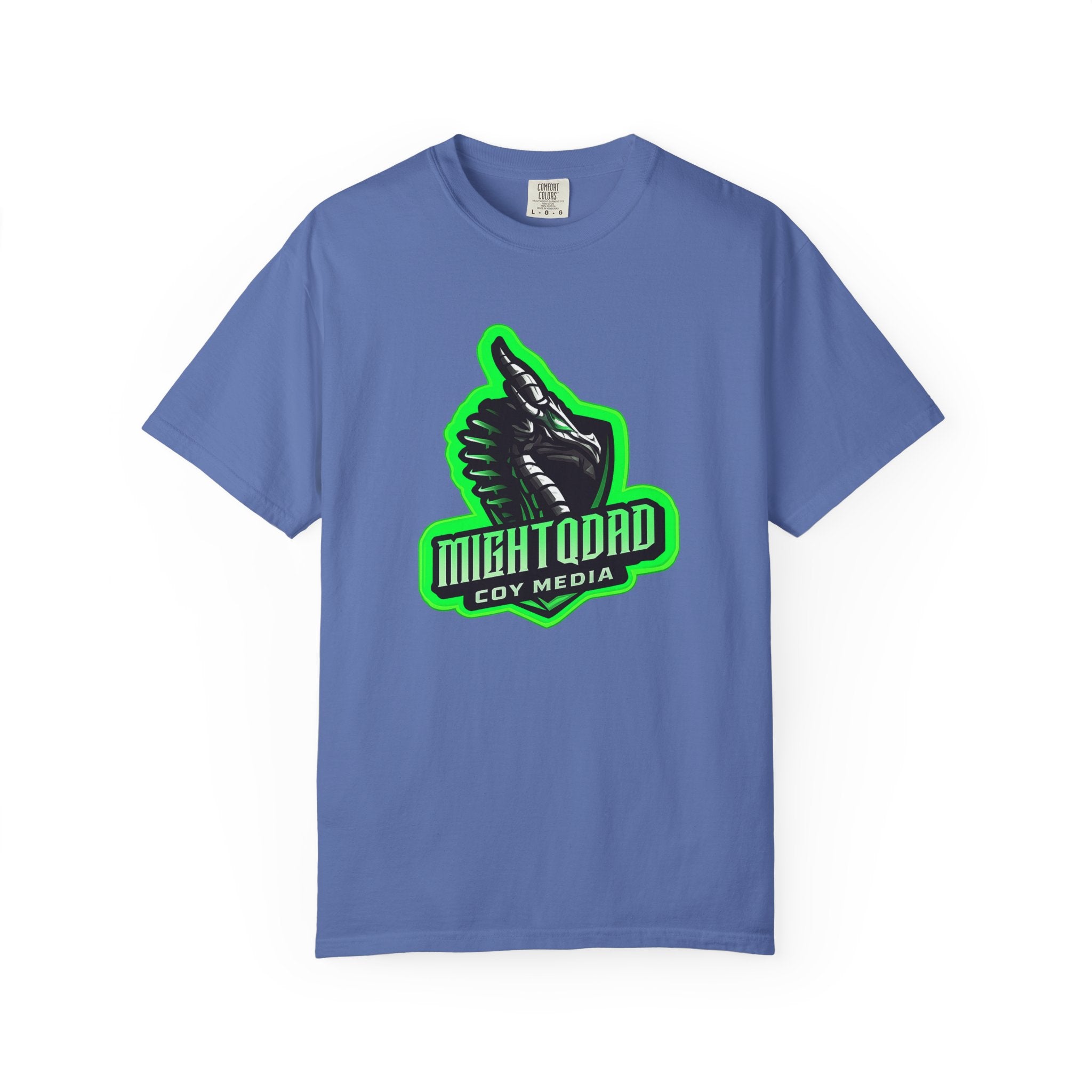 MIGHTYQGAMER Streamer Unisex Garment-Dyed T-shirt
