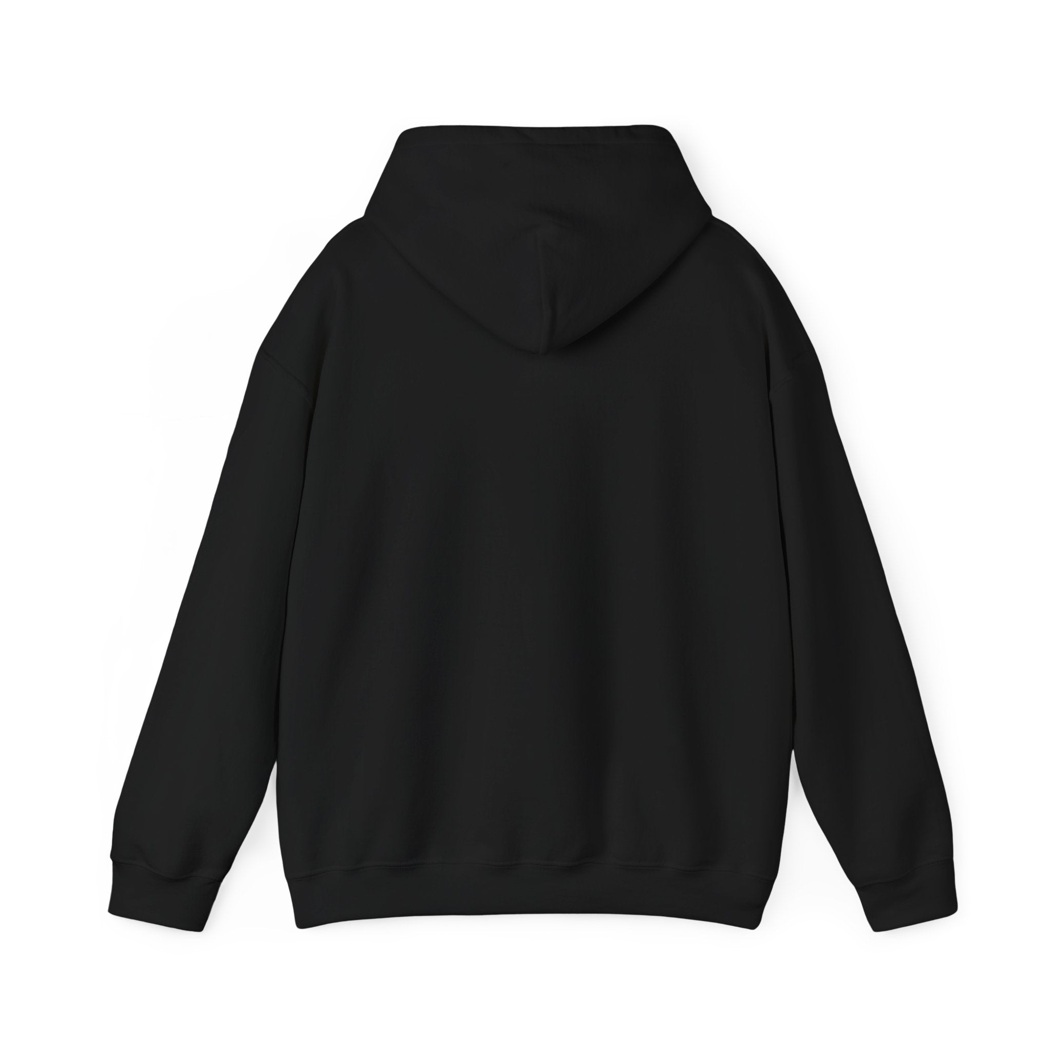 Hoodie — "Built by Sacrifice, Powered by Love" Colorful Inspirational Pullover