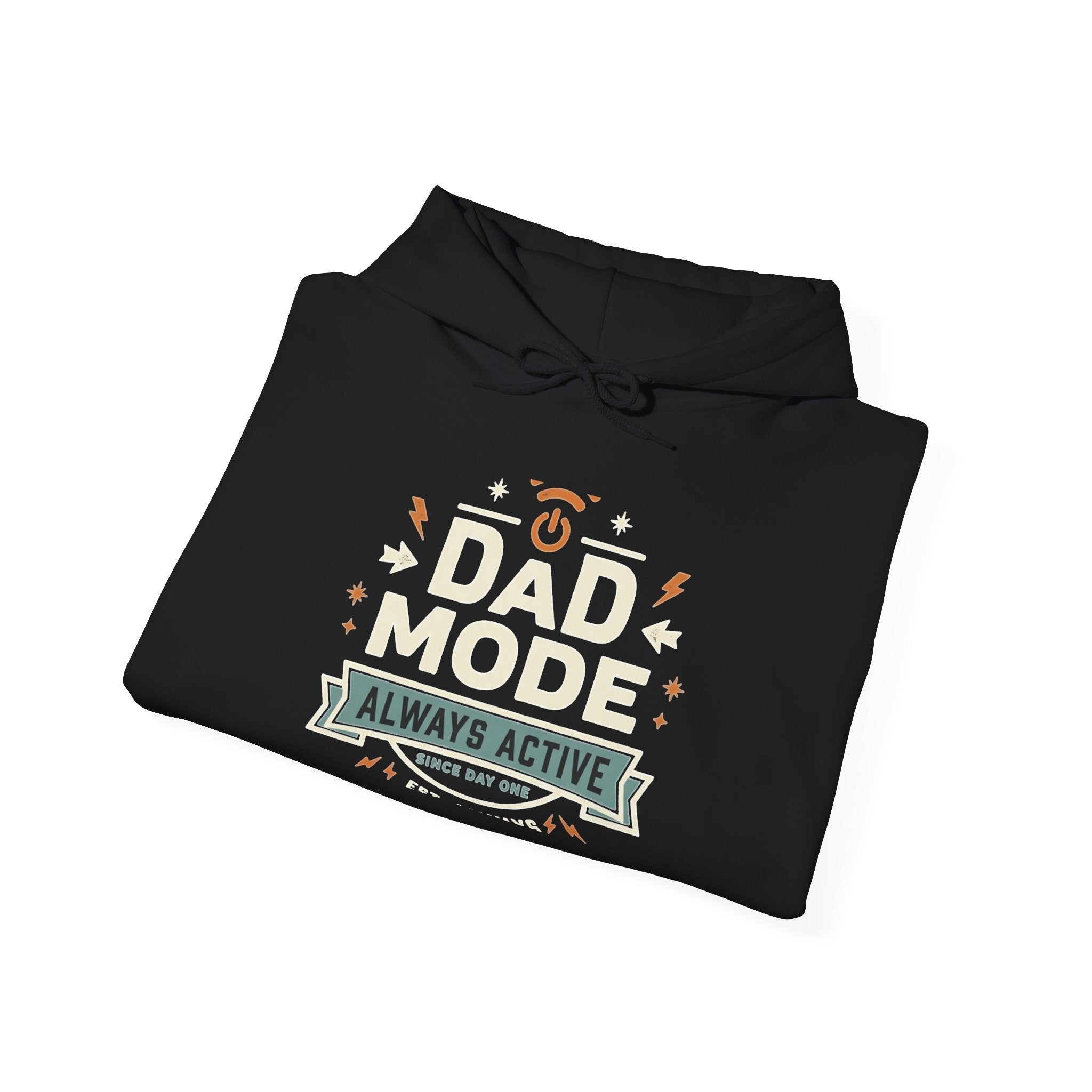 Dad Mode Hoodie — “Dad Mode Always Active” Graphic Pullover (Father’s Day Gift)