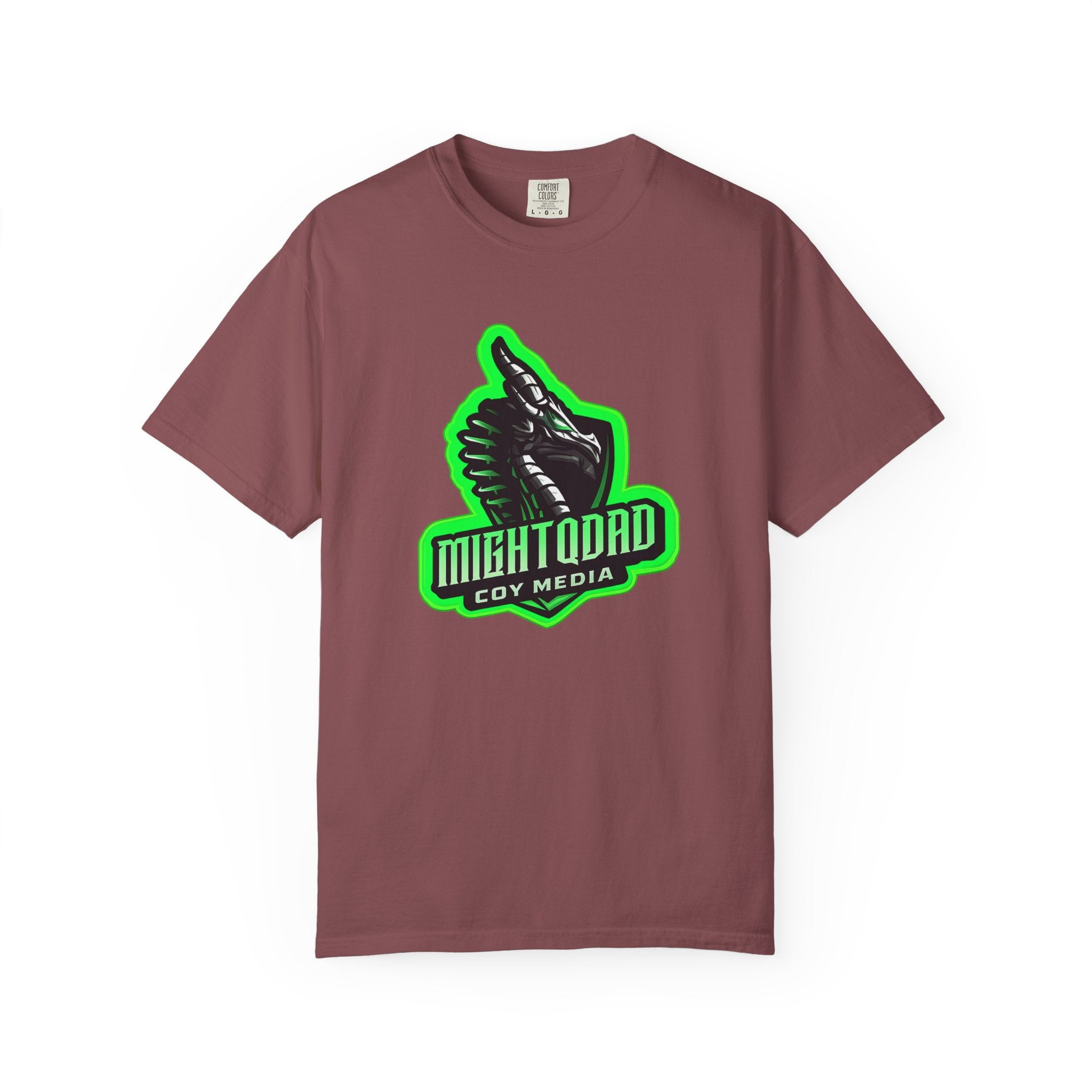 MIGHTYQGAMER Streamer Unisex Garment-Dyed T-shirt