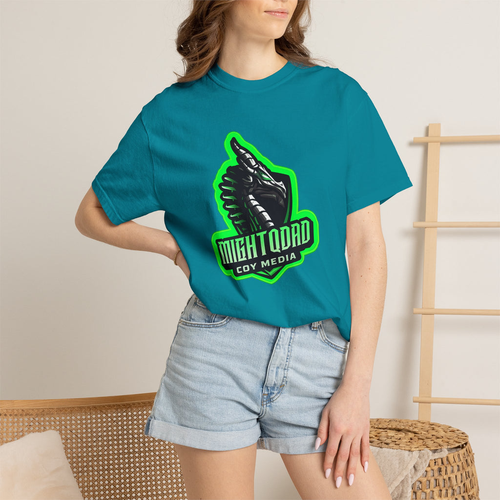 MIGHTYQGAMER Streamer Unisex Garment-Dyed T-shirt