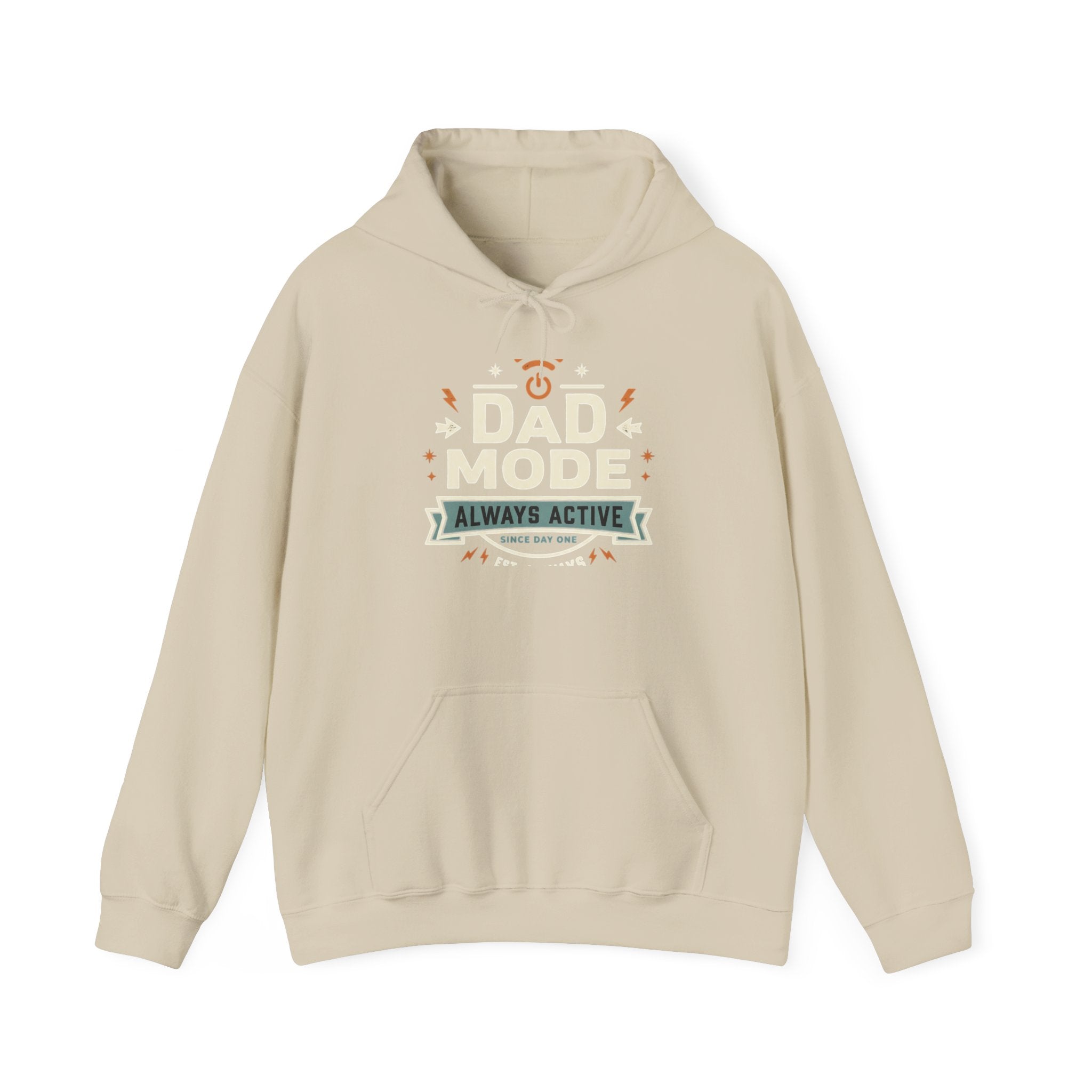 Dad Mode Hoodie — “Dad Mode Always Active” Graphic Pullover (Father’s Day Gift)
