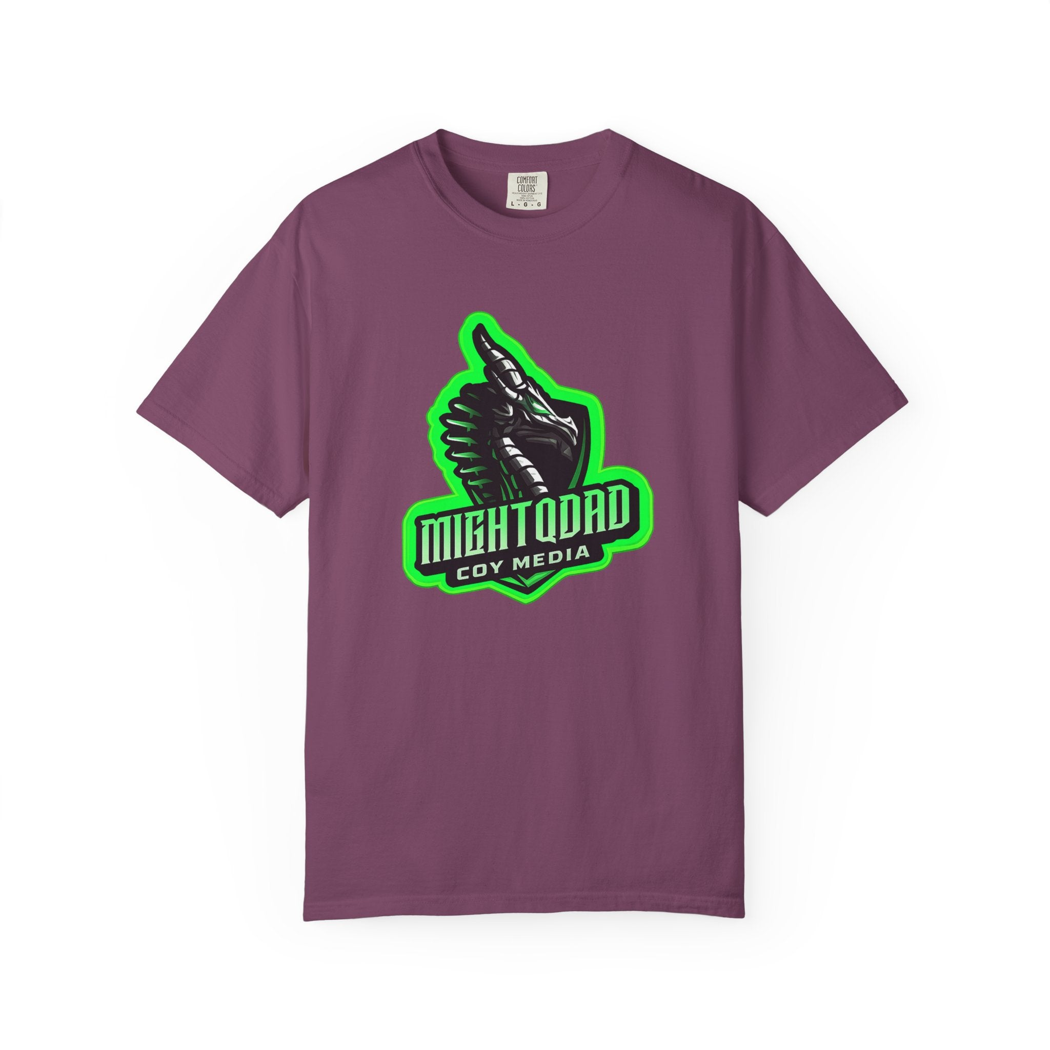 MIGHTYQGAMER Streamer Unisex Garment-Dyed T-shirt