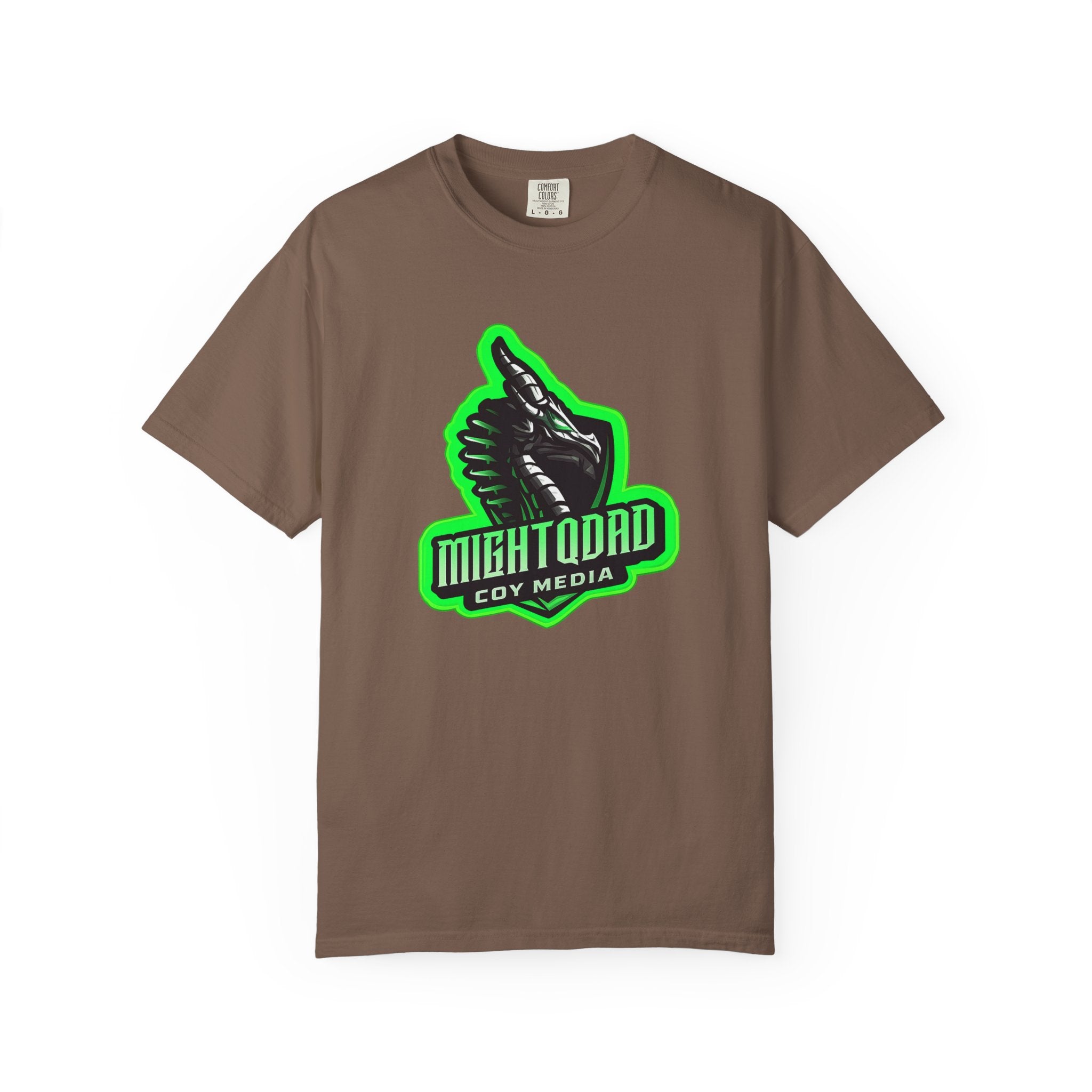 MIGHTYQGAMER Streamer Unisex Garment-Dyed T-shirt