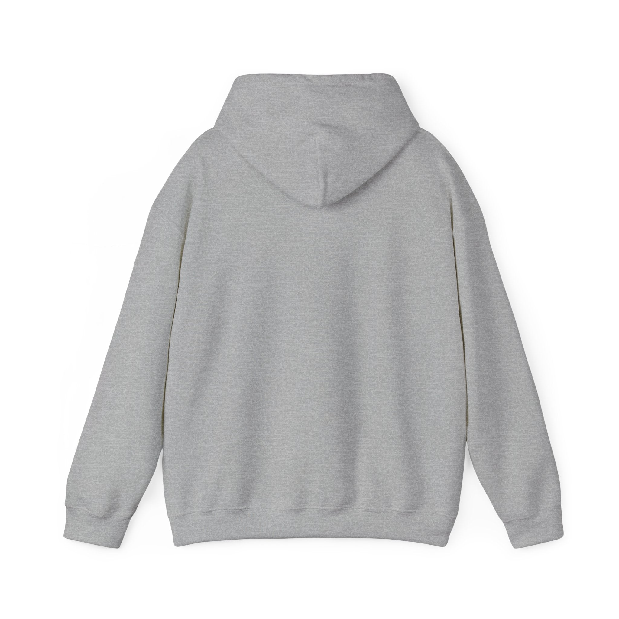 Hoodie — "Built by Sacrifice, Powered by Love" Colorful Inspirational Pullover