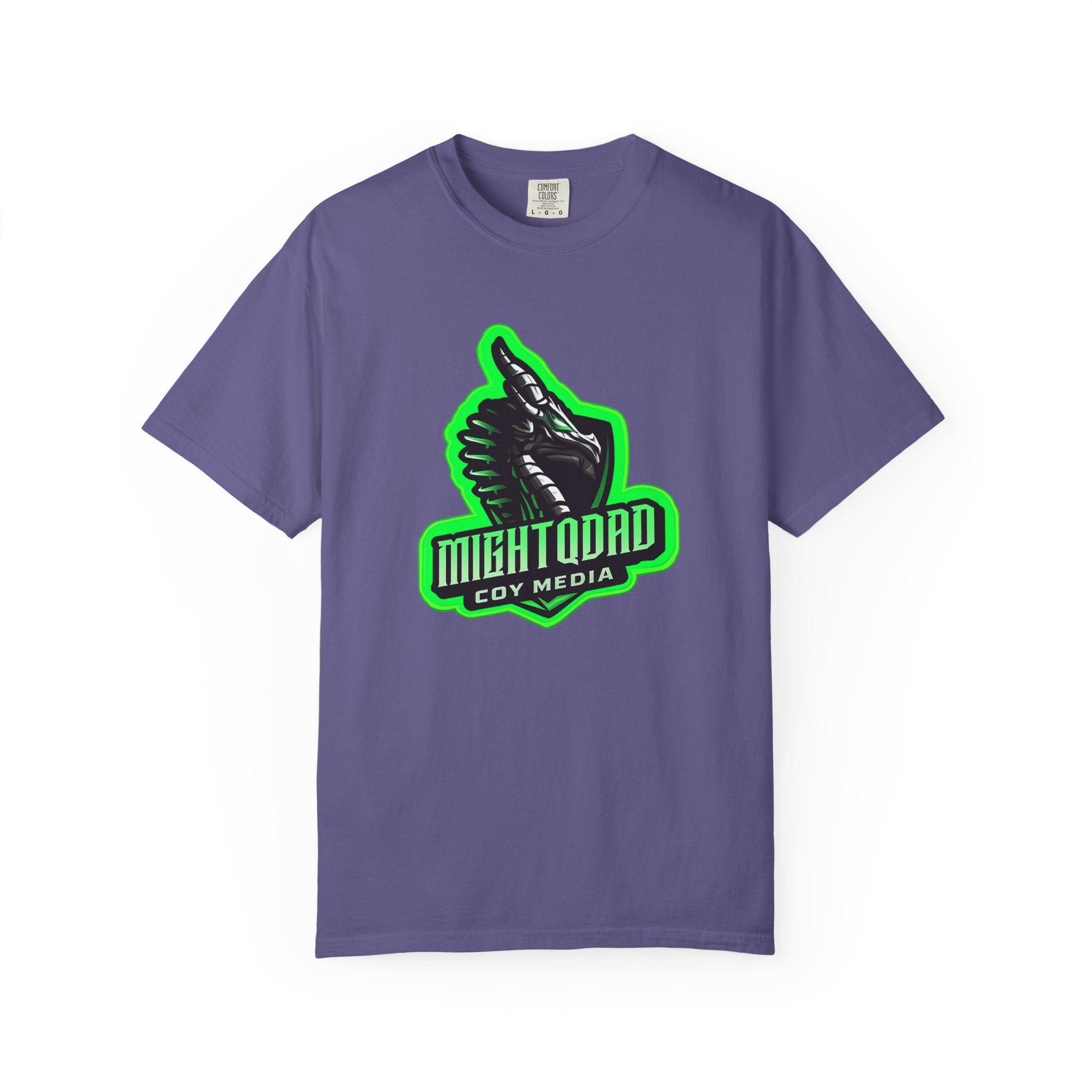 MIGHTYQGAMER Streamer Unisex Garment-Dyed T-shirt