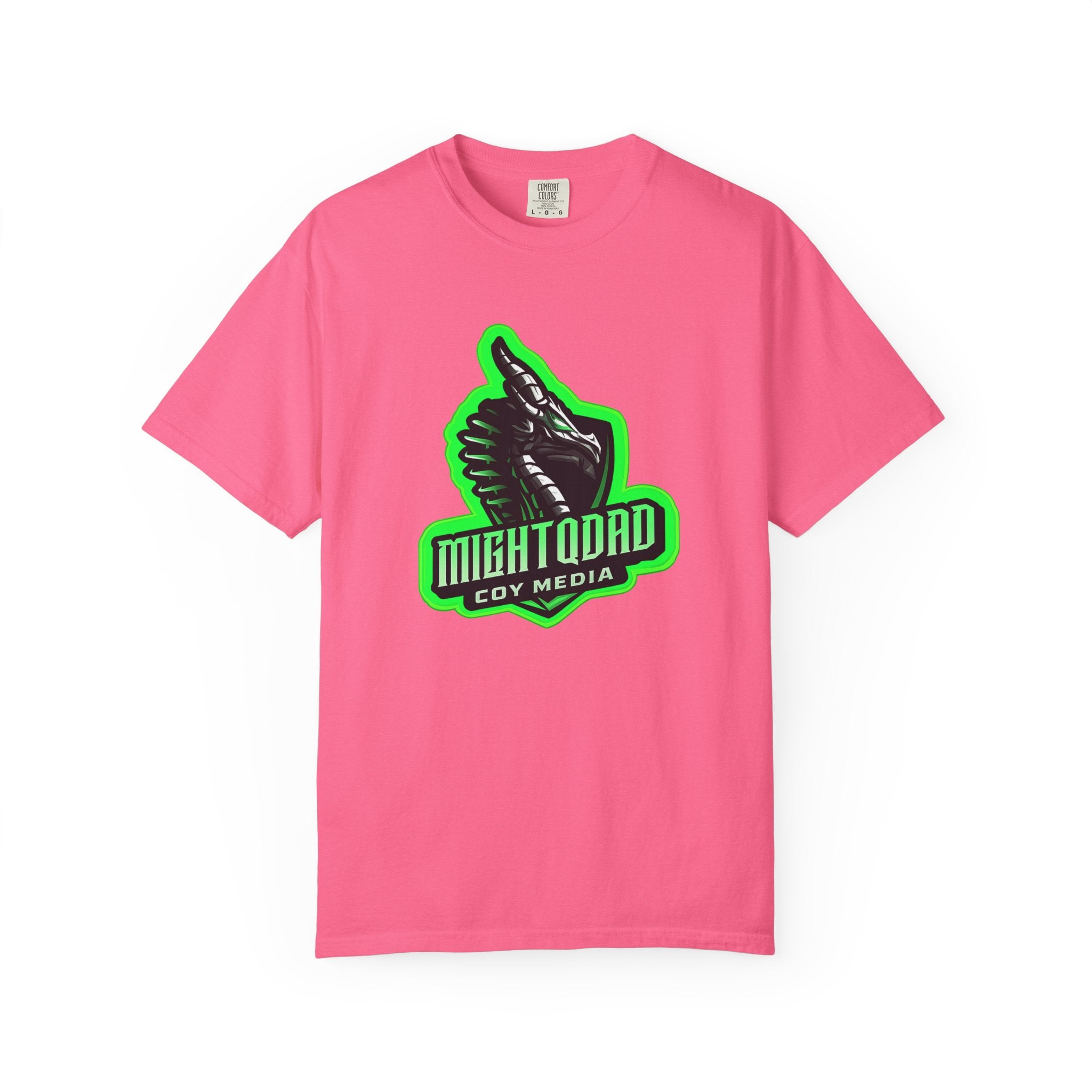 MIGHTYQGAMER Streamer Unisex Garment-Dyed T-shirt