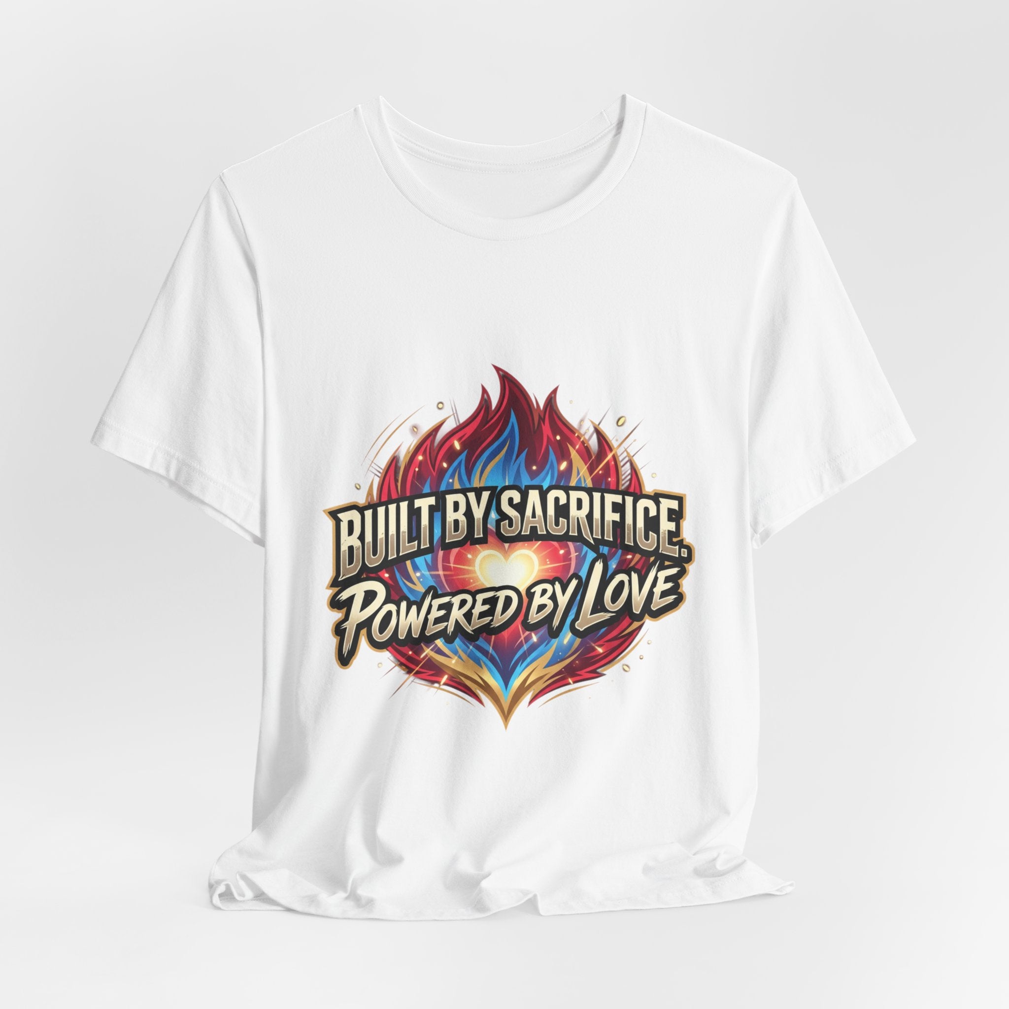 Built by Sacrifice, Powered by Love T‑Shirt