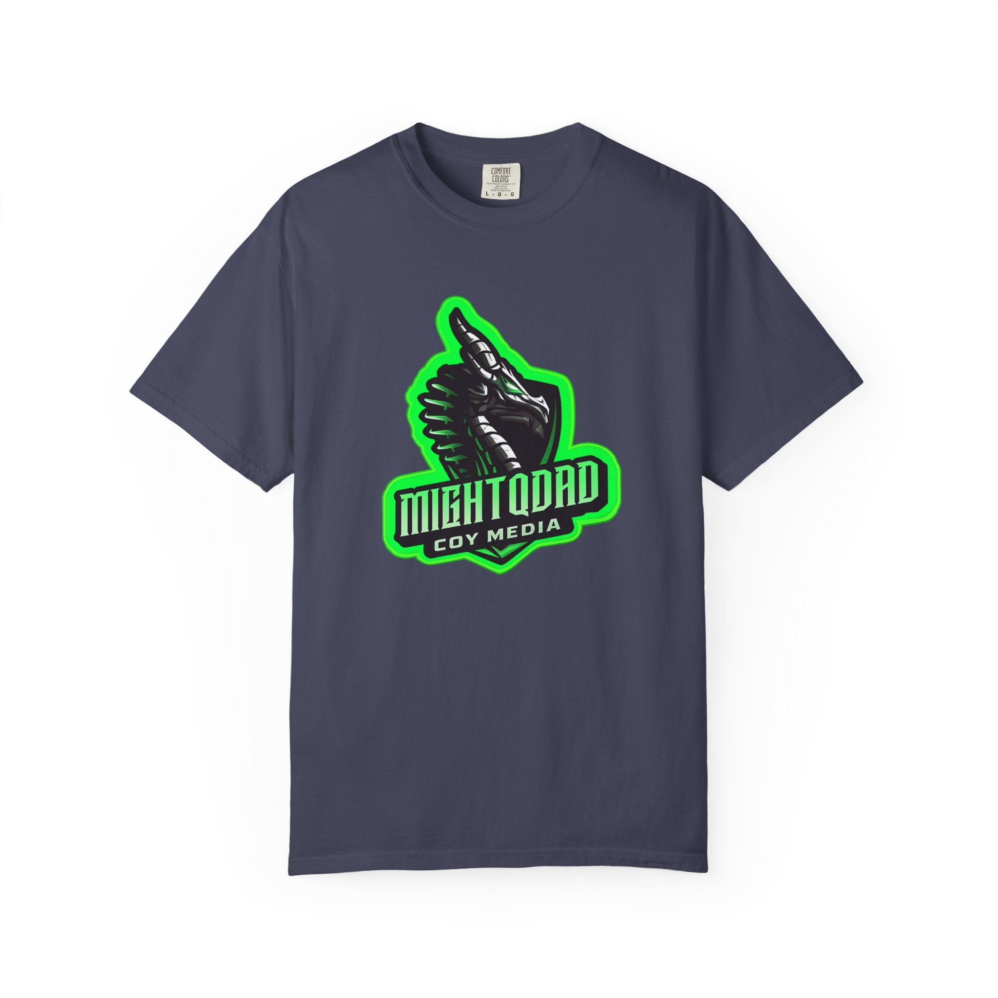 MIGHTYQGAMER Streamer Unisex Garment-Dyed T-shirt