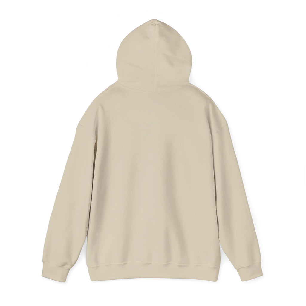 Hoodie — "Built by Sacrifice, Powered by Love" Colorful Inspirational Pullover