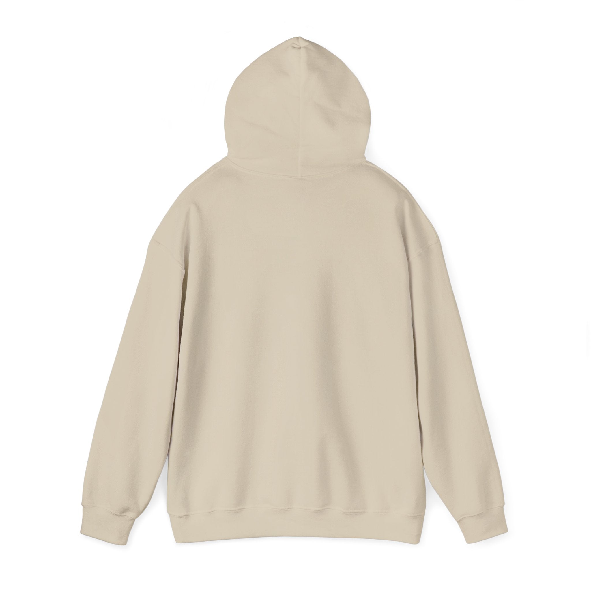 Hoodie — "Built by Sacrifice, Powered by Love" Colorful Inspirational Pullover