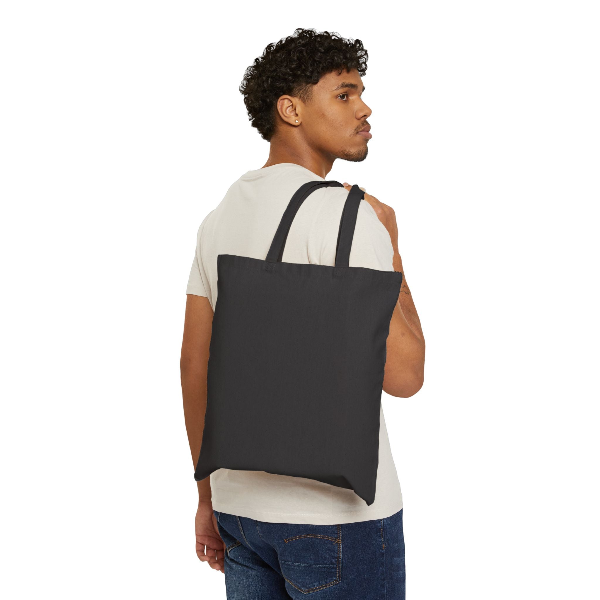 Dad Mode Tote Bag — "Always Active" Cotton Canvas Father's Day Gift